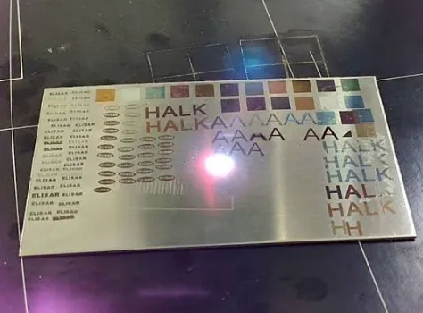 Color Marking Solution | MOPA Laser Color Marking Machine Manufacturer