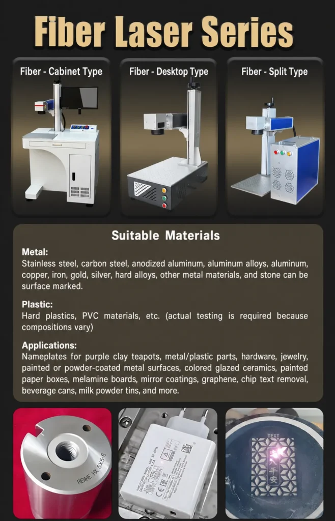 Fiber Laser Marking Machine Fiber Laser Marking Machine for Metal