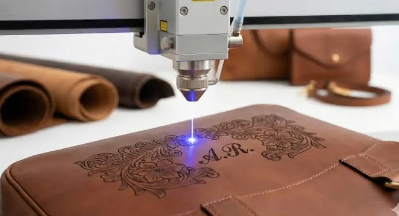 Leather Laser Engraving Machine | Laser Engraving Leather Solution