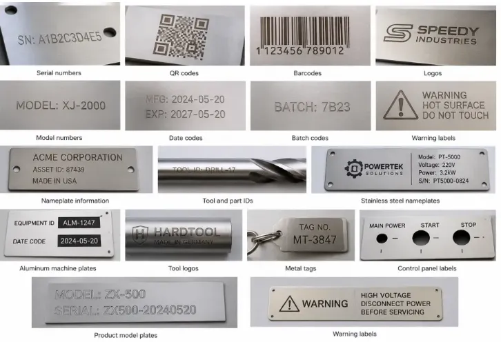 Metal Laser Marking
