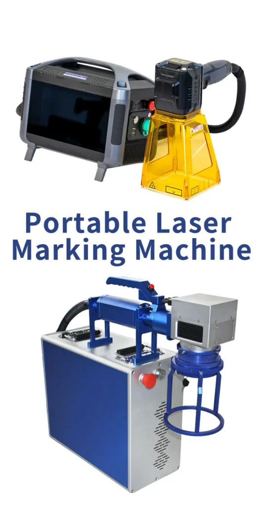 Portable Laser Marking Machine for metal and large workpieces