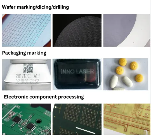 UV laser marking machine for plastic and electronics