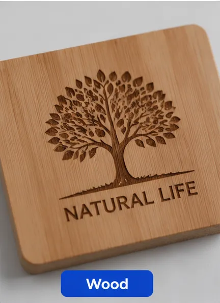 Wood Laser Marking