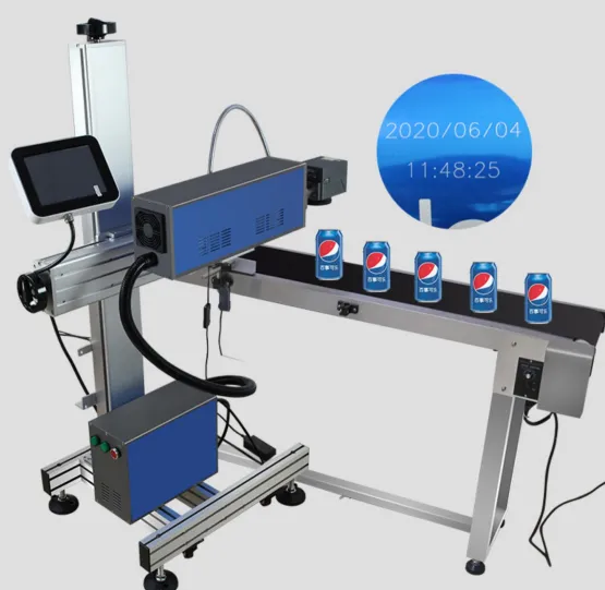 100W Fiber Laser Marking Machine for Deep Engraving and Industrial Production