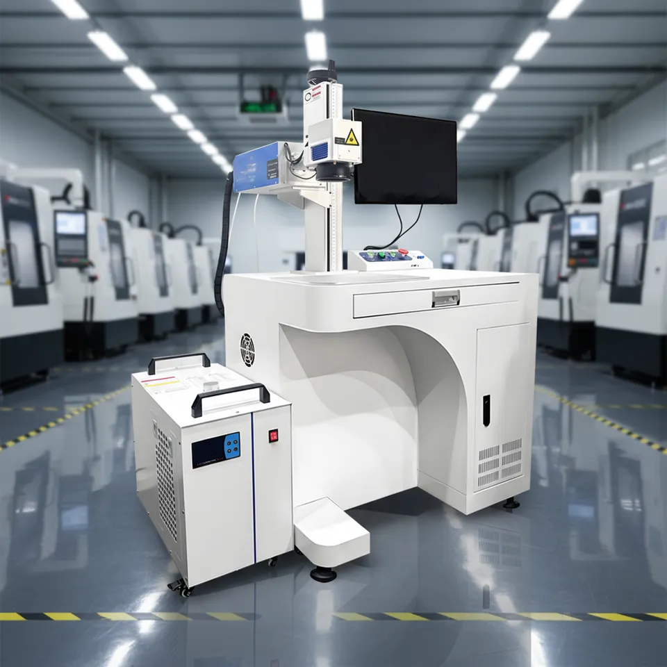 50W Fiber Laser Marking Automotive Components