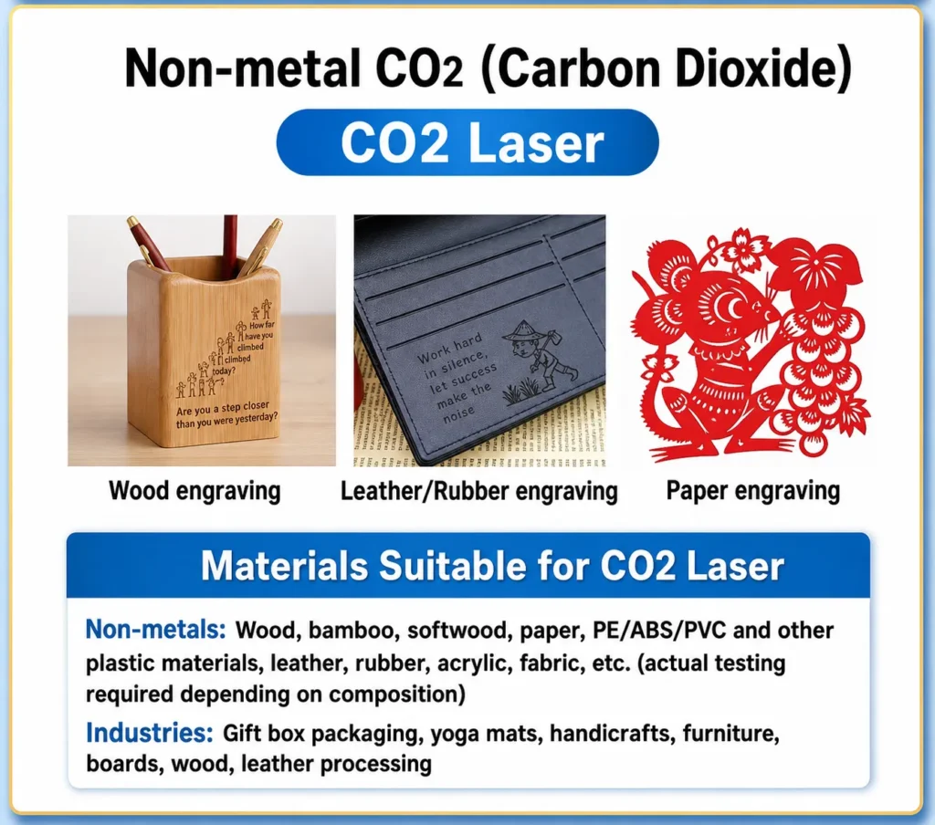 CO2 Laser Marking Machine For Plastic CO2 laser engraving machine for plastic