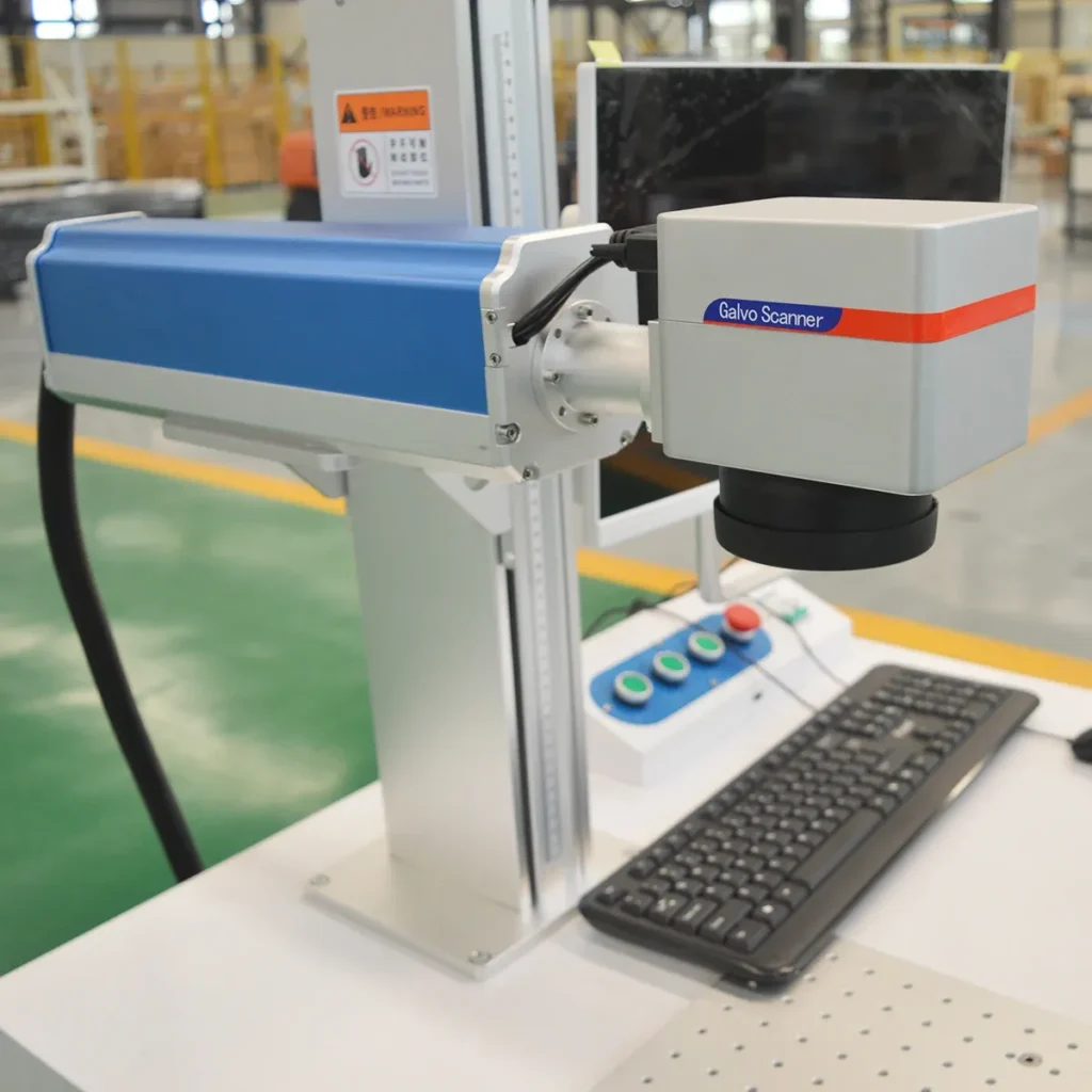 30W Fiber Laser Marking Machine Factory Production Using 30W Fiber Laser Marker