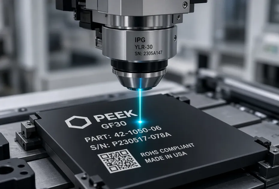The Engineering Guide to Laser Marking on Engineering Plastics: Achieving High-Contrast, Zero-Burn Results