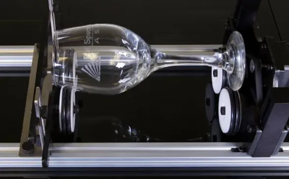 CO2 Laser Marking Machine For Glass laser engraving machine for wine glass bottles