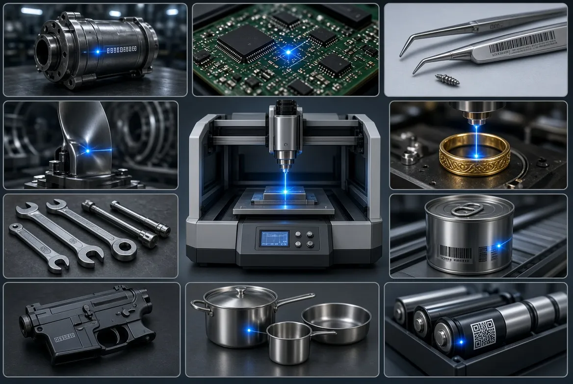 10 Applications of Fiber Laser Marking Machines: A Practical Buying Guide