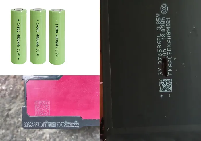 Battery QR Code & Serial Number Marking