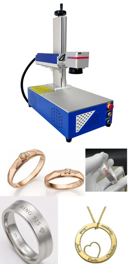 Gold & Silver Laser Marking Machine Gold and silver laser marking machine for jewelry