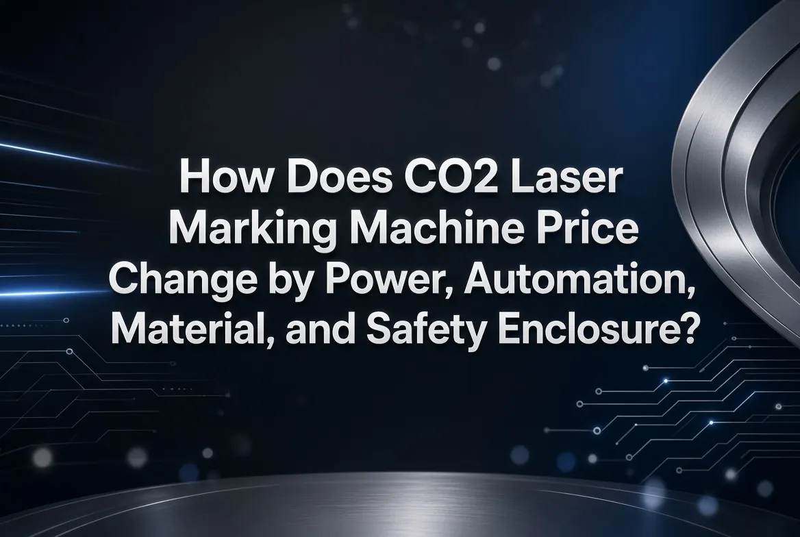 How Does CO2 Laser Marking Machine Price Change by Power, Automation, Material, and Safety Enclosure?