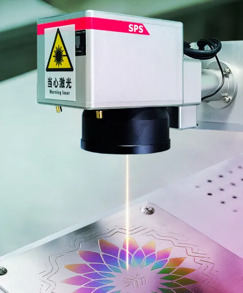 MOPA fiber laser color marking machine