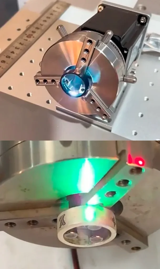 Gold & Silver Laser Marking Machine Rotary axis laser marking gold and silver rings