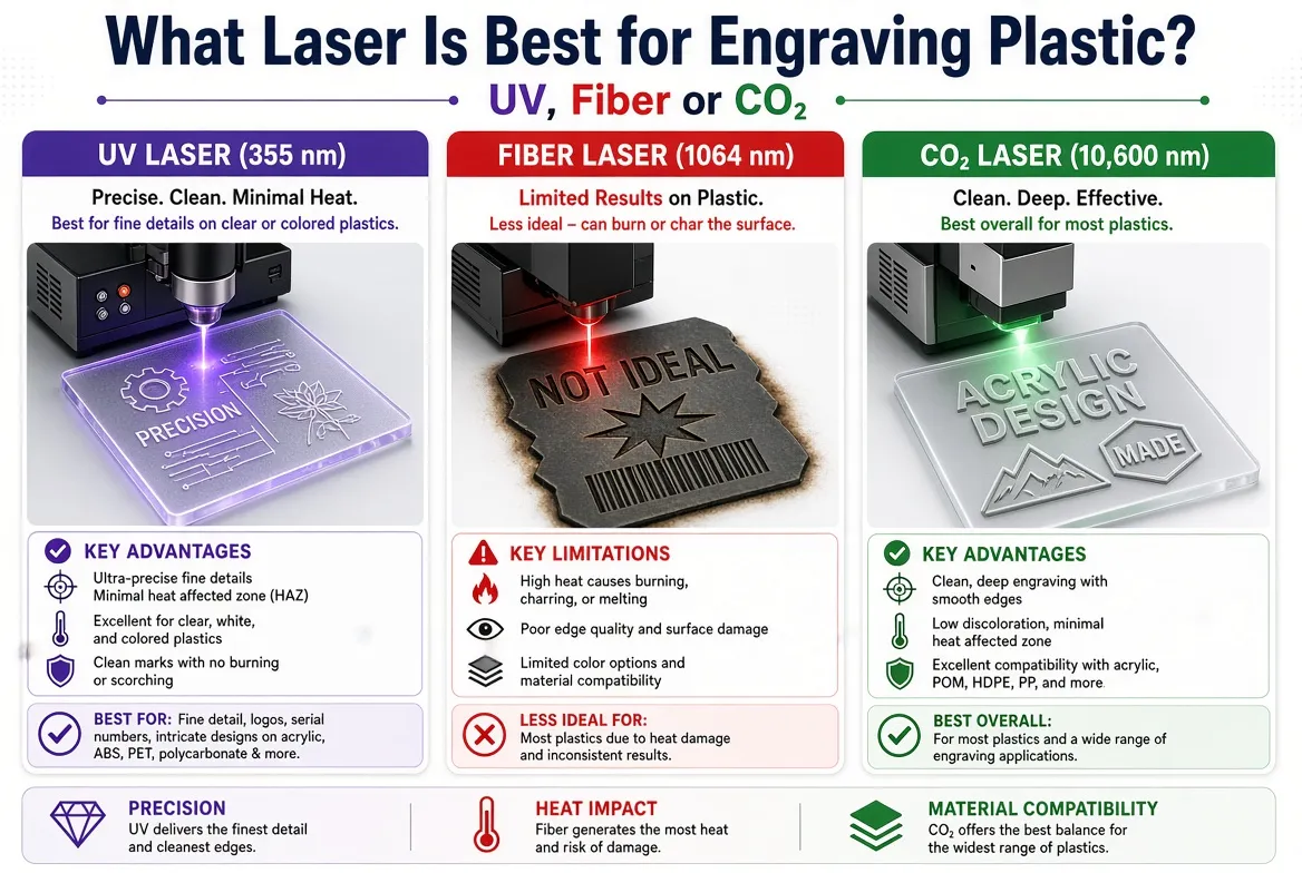 What Laser Is Best for Engraving Plastic? What Laser Is Best for Engraving Plastic?