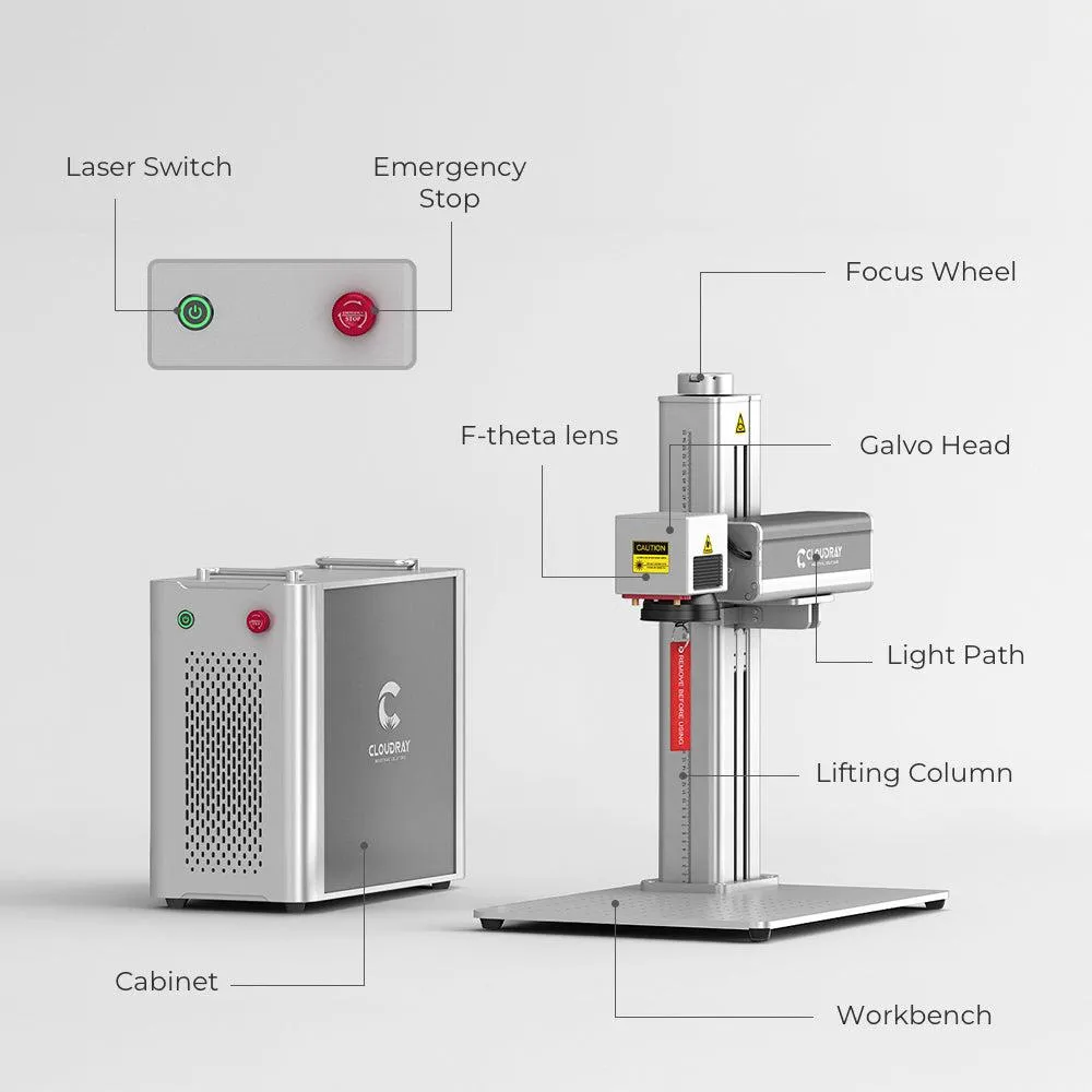 Split-Type Fiber Laser Markers for Metal Fabrication Shops Split-Type Fiber Laser Markers for Metal Fabrication Shops